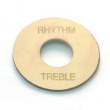 Carregar imagem no visualizador da galeria, NEW - Q-Parts Aged Collection Rhythm/Treble Ring For Les Paul - CREAM PLASTIC