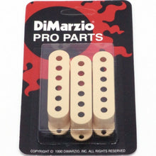 Load image into Gallery viewer, NEW DiMarzio DM2001 Strat Pickup Covers (3) Fits HS, Area, FS-1 &amp; SDS-1 - CREAM