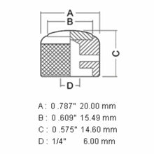 Load image into Gallery viewer, NEW (1) Q-Parts Guitar Knob CHROME w/ WHITE MOTHER OF PEARL on Dome KCD-0023