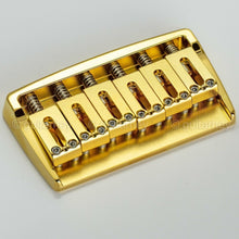 Carregar imagem no visualizador da galeria, NEW Gotoh 510FX-6 String Hardtail Solid Brass w/ Steel Saddles 10.5mm - GOLD