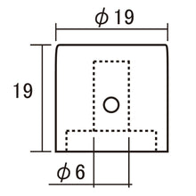 Load image into Gallery viewer, NEW (1) Gold Brass Flat Barrel Knobs w/ Set Screw for Telecaster, Bass 6mm ID