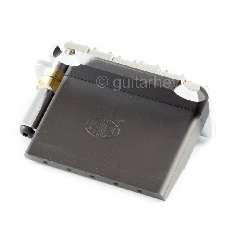 NEW Gotoh 510T-SF1 Non-locking 2 Point Tremolo Bridge w/ 37mm Block - CHROME