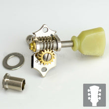 Load image into Gallery viewer, NEW Gotoh SXN510V-SL Electric/Acoustic Guitar Premium Keys KEYSTONE 3x3 - NICKEL