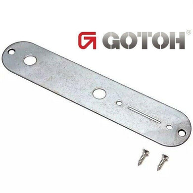 NEW Gotoh CP10 RELIC Factory Aged Chrome Control Plate, Fender Telecaster Tele