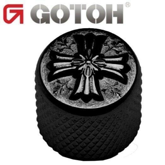 NEW Gotoh VK-Art-03 Cross - Luxury Art Collection - Control Knob METAL - BLACK