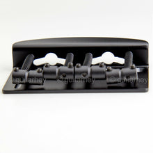 Load image into Gallery viewer, NEW Hipshot 4-String Vintage Bass Bridge .750&quot; String Spacing Quick Load - BLACK