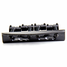 Load image into Gallery viewer, NEW Hipshot 4-String Vintage Bass Bridge .750&quot; String Spacing Quick Load - BLACK