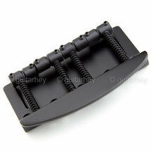 Load image into Gallery viewer, NEW Hipshot 4-String Vintage Bass Bridge .669&quot; String Spacing Quick Load - BLACK