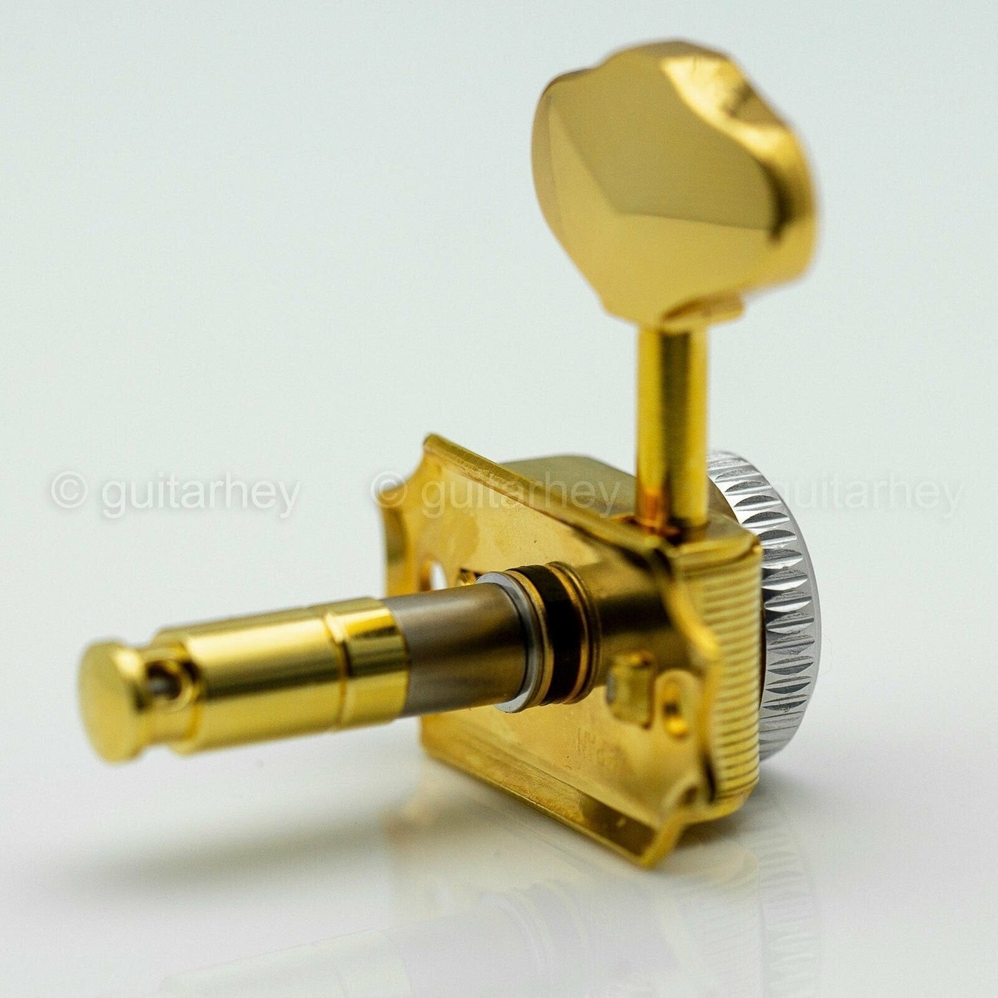 NEW Gotoh SD90-06M MGT Magnum LOCKING Tuners L3+R3 w/ VICTORIAN Buttons 3x3 GOLD