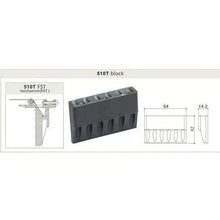 Load image into Gallery viewer, NEW Gotoh 510T-FE1 Non-locking 2 Point Tremolo Bridge w/ Hardware - BLACK