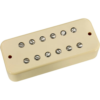 NEW DiMarzio DP154 DLX Plus Soapbar Guitar Humbucker Pickup Bridge - CREAM