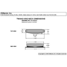 Load image into Gallery viewer, NEW DiMarzio DP172C Twang King Neck Pickup for Tele Guitar - CHROME