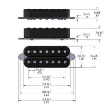 Load image into Gallery viewer, NEW DiMarzio DP713 Titan 7 Neck 7-String Guitar Humbucker - BLACK