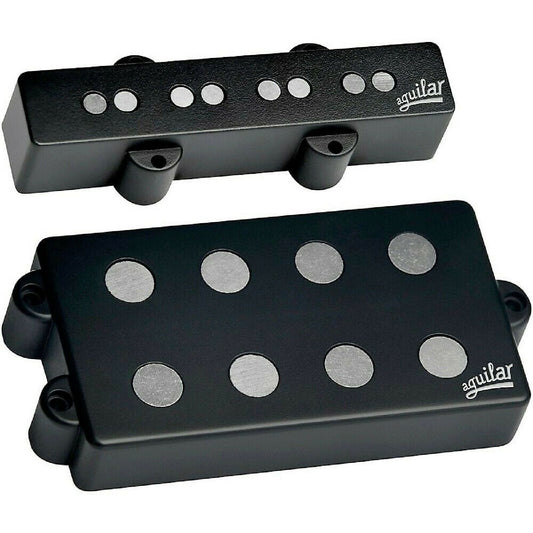 NEW Aguilar AG 4M/J-HC 4-String HUM-CANCELING MusicMan Pickup Set - BLACK