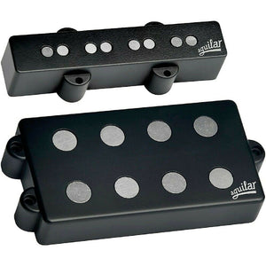 NEW Aguilar AG 4M/J-HC 4-String HUM-CANCELING MusicMan Pickup Set - BLACK