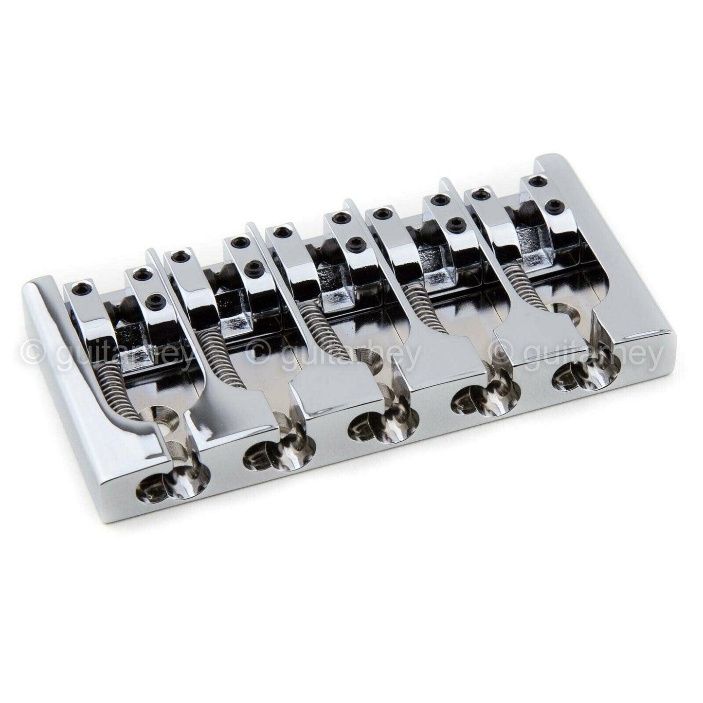 NEW Hipshot 5A500AC 5-String A Style Aluminum Bass Bridge .656" Spacing - CHROME