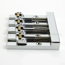 Load image into Gallery viewer, NEW Hipshot 5K400C KickAss Bass Bridge 4-String Retrofits Badass Bass - CHROME