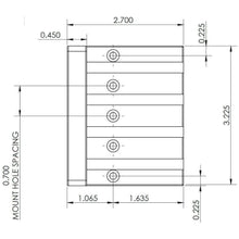 Load image into Gallery viewer, NEW Hipshot 5K400C KickAss Bass Bridge 4-String Retrofits Badass Bass - CHROME