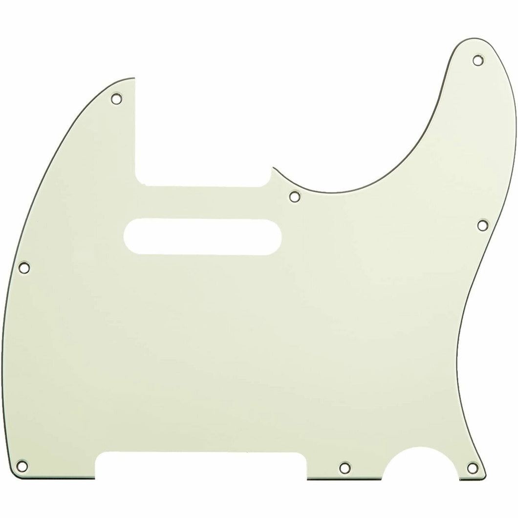 NEW MINT GREEN 8-Hole 3-Ply Pickguard for Fender Telecaster Tele - Made In Japan