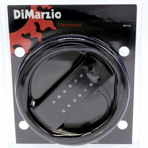 NEW DiMarzio DP134 Elemental Soundhole Acoustic Guitar Pickup w/ Volume - BLACK