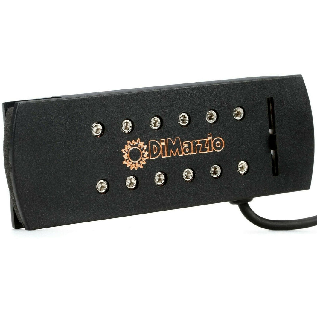 NEW DiMarzio DP138 Virtual Acoustic Soundhole Guitar Pickup w/ Volume - BLACK