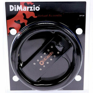 NEW DiMarzio DP138 Virtual Acoustic Soundhole Guitar Pickup w/ Volume - BLACK