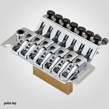 Load image into Gallery viewer, NEW Gotoh GE1996T-7 Floyd Rose Locking Tremolo 7-String Bridge 40mm Block CHROME