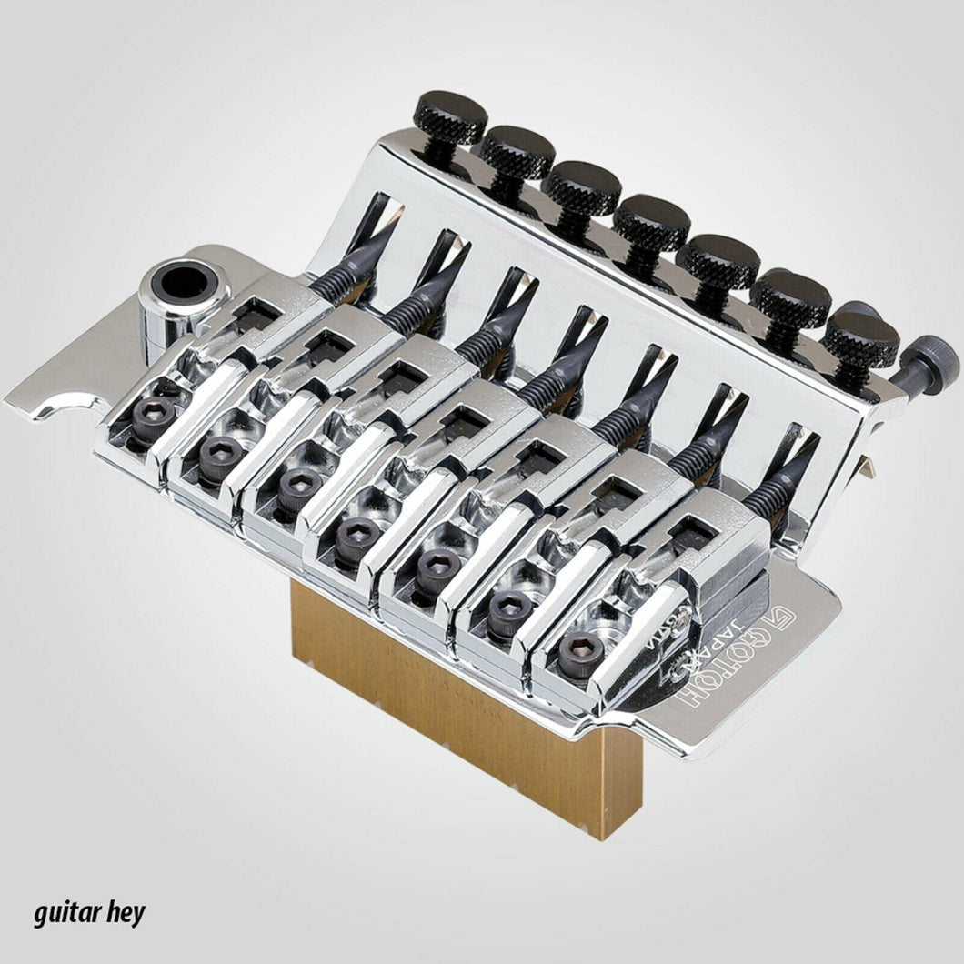 NEW Gotoh GE1996T-7 Floyd Rose Locking Tremolo 7-String Bridge 40mm Block CHROME