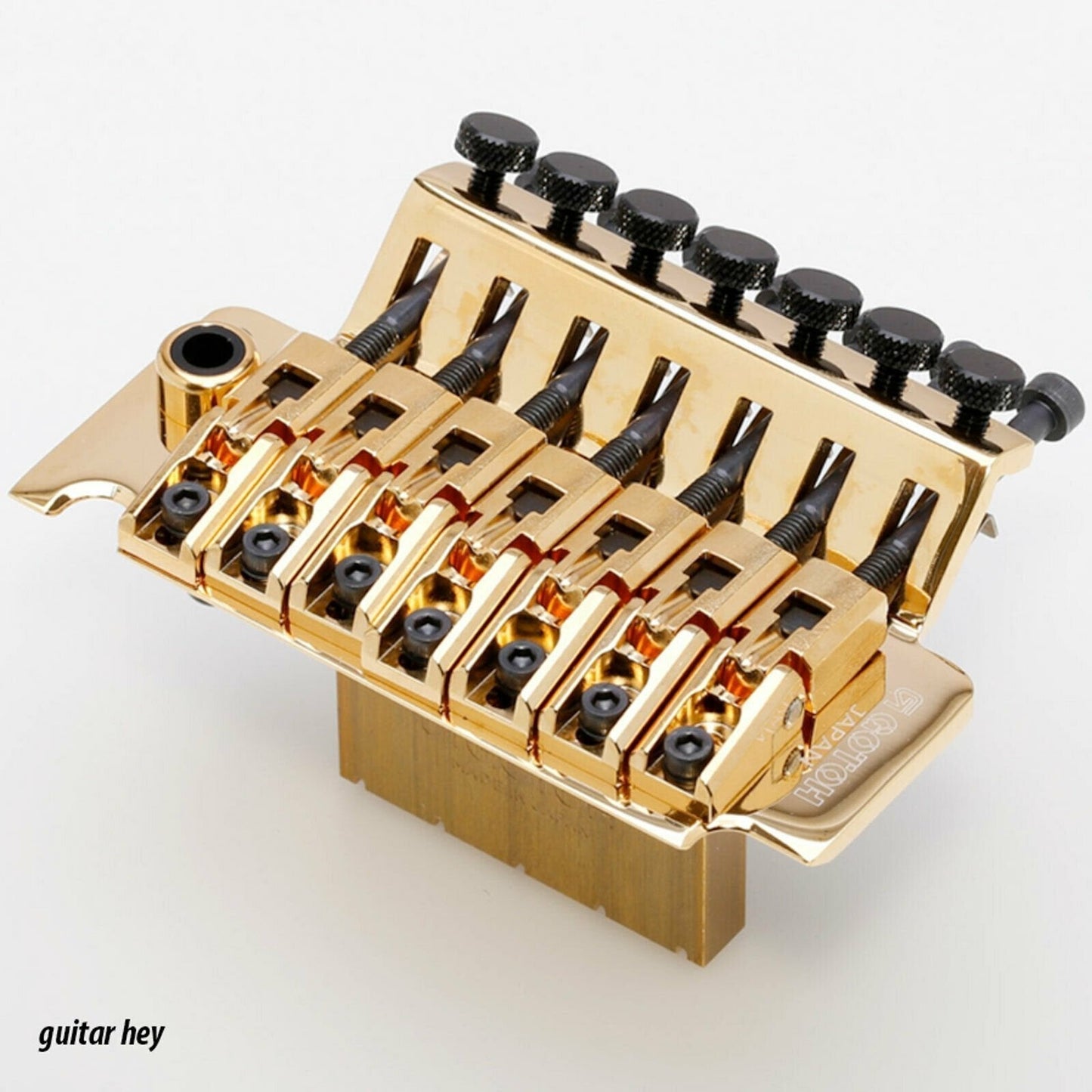 NEW Gotoh GE1996T-7 Floyd Rose Locking Tremolo 7-String Bridge 40mm Block - GOLD