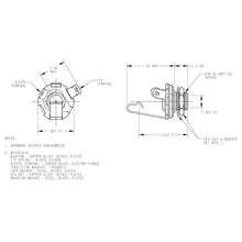 Load image into Gallery viewer, NEW DiMarzio Switchcraft # 11 1/4&quot; Input Output Jack Mono For Guitar &amp; Bass