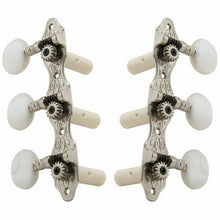 Carregar imagem no visualizador da galeria, NEW Grover 306N Deluxe Classic Machine Heads, Classical Style Guitar NICKEL