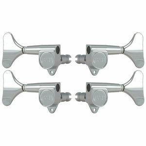 NEW Grover 144C Mini Bass Guitar Tuners, L2+R2 Set Gear ratio 20:1 - 2x2, CHROME