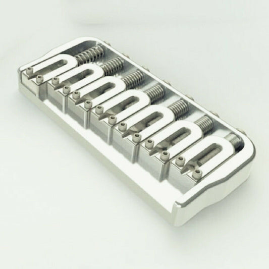 USA Hipshot 7 Strings Hardtail Fixed Bridge .175" Floor Height w screws - NICKEL