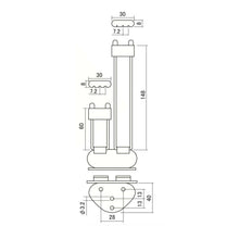 Load image into Gallery viewer, NEW Frequensator Trapeze Tailpiece for Hollowbody/Archtop/Jazz Guitars - GOLD