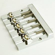 Load image into Gallery viewer, NEW Hipshot 5K501N Kickass 5 STRING Bass BRIDGE Retrofits Badass V Bass - NICKEL