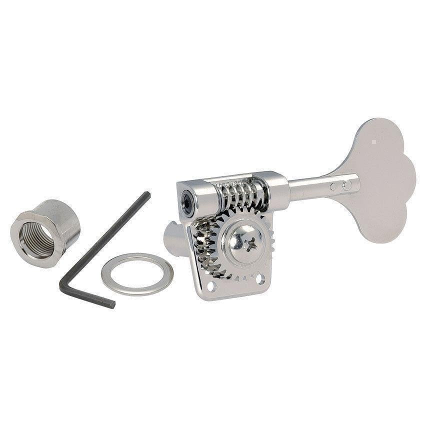 NEW Gotoh Res-O-Lite GB528 Vintage Style Bass 4-in-Line Set Lightweight - NICKEL