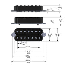 Load image into Gallery viewer, NEW DiMarzio DP707 LiquiFire 7 Neck 7-String Guitar Humbucker - BLACK