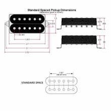 Carregar imagem no visualizador da galeria, NEW DiMarzio DP274 PAF® 59 Neck Guitar Humbucker Standard Spaced - CREAM