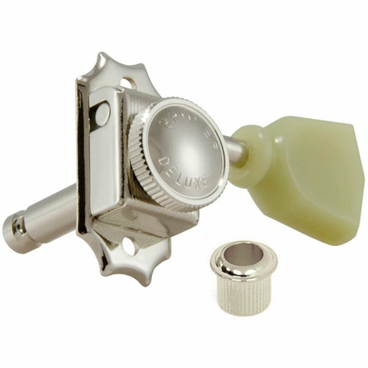 NEW Grover 533NK Vintage Locking SD90 3x3 Style, Keystone Buttons - NICKEL