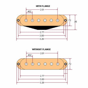 NEW DiMarzio DP111 SDS-1 Single-Coil Pickup for Strat - WHITE