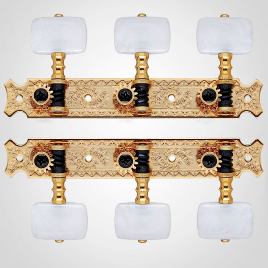 NEW Gotoh 35P620-1W Acoustic Guitar Tuning Machine Heads Solid Posts FINISH GOLD