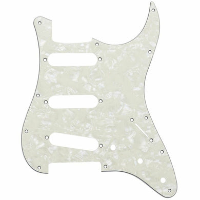 NEW 3-Ply Pickguard for Stratocaster/Strat® USA MIM SSS 11-Hole VINTAGE PEARLOID