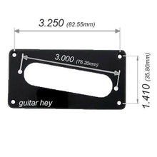 Load image into Gallery viewer, NEW Humbucker To Single Coil Guitar Pickup Adapter Plate Conversion Ring - CREAM