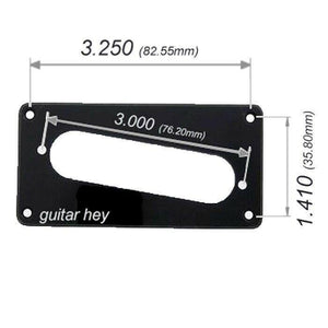 NEW Humbucker To Single Coil Guitar Pickup Adapter Plate Conversion Ring - CREAM