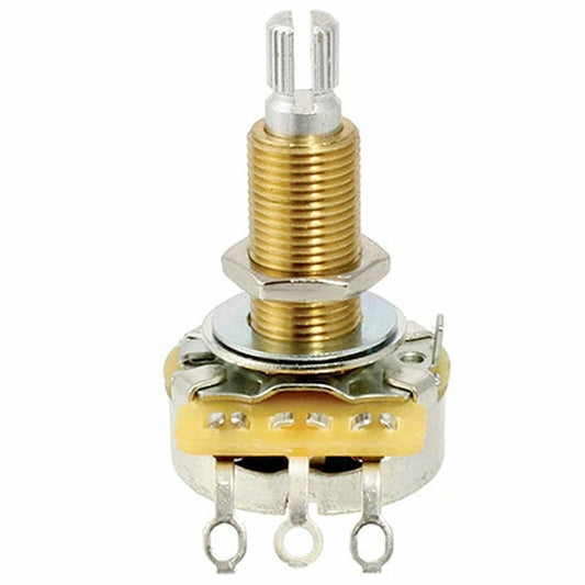 NEW (1) CTS 1 Meg Linear Pot, 3/4" LONG Threaded Bushing, Split Shaft