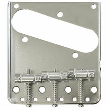 Load image into Gallery viewer, NEW Gotoh - One Side Cut - Hosco Original Tele Bridge Titanium Saddles - NICKEL