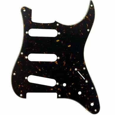 NEW 4-Ply Pickguard for Stratocaster/Strat® USA MIM SSS 11-Hole - TORTOISE MINT