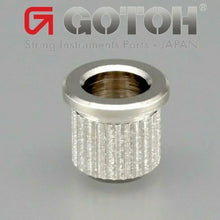 Load image into Gallery viewer, NEW (6) Gotoh TLB-1 String Body Ferrules for Fender Telecaster/Tele - NICKEL