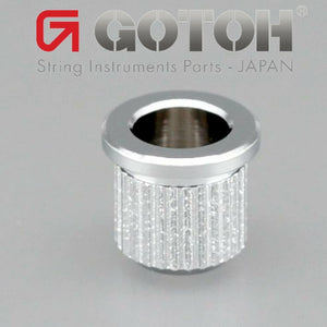 NEW (6) Gotoh TLB-1 String Body Ferrules for Fender Telecaster/Tele - CHROME