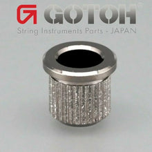Load image into Gallery viewer, NEW (6) Gotoh TLB-1 String Body Ferrules for Fender Telecaster/Tele, COSMO BLACK